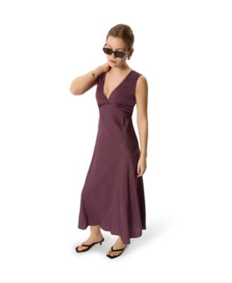 Women's Mini Spot Sleeveless Dress