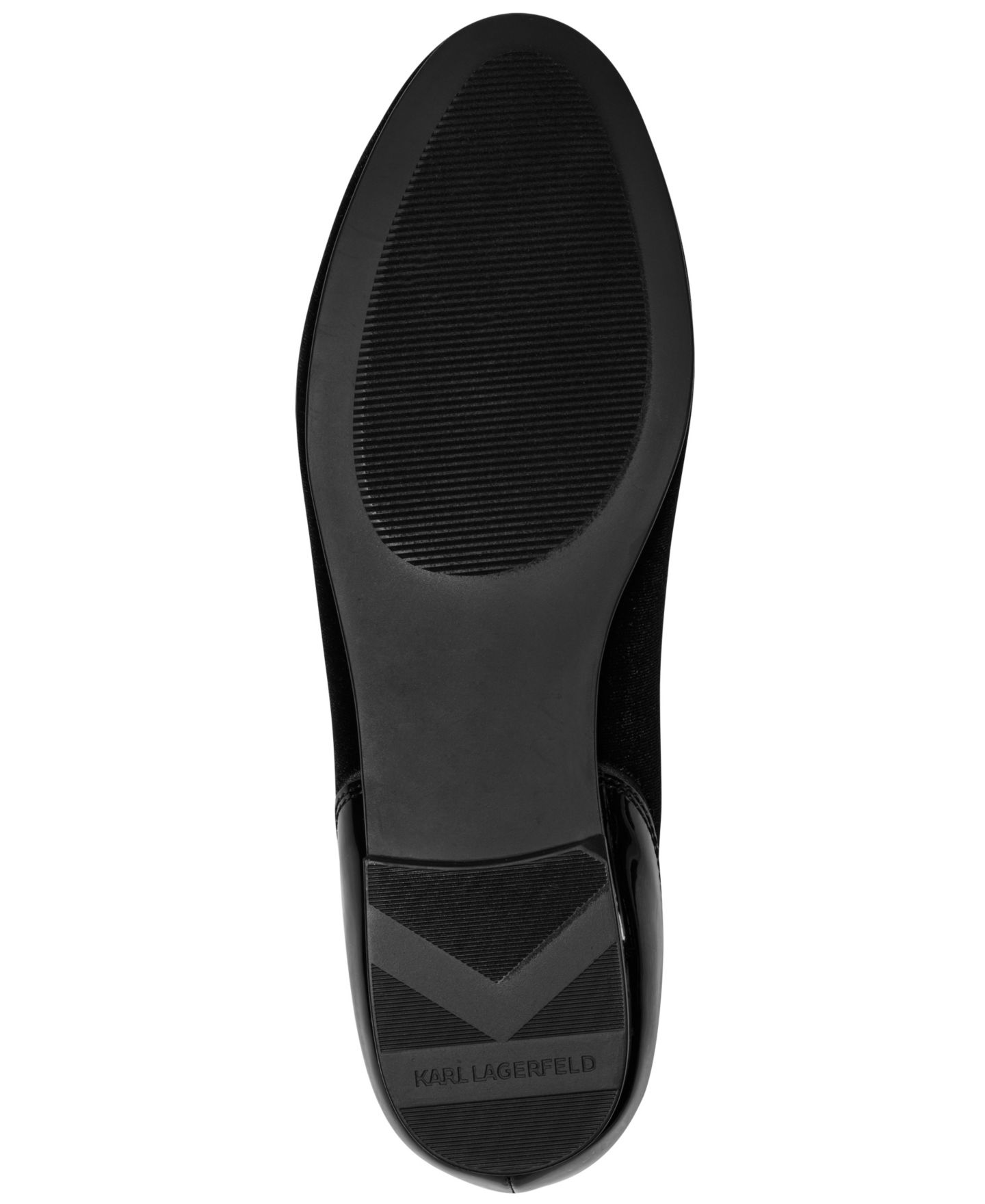 Мужские туфли KARL LAGERFELD PARIS Socha Velvet Evening Slip-On, цвет: Чёрный — фото 5