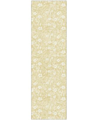 Soft Essentials Machine Washable SE4 2'3"x7'6" Runner Area Rug