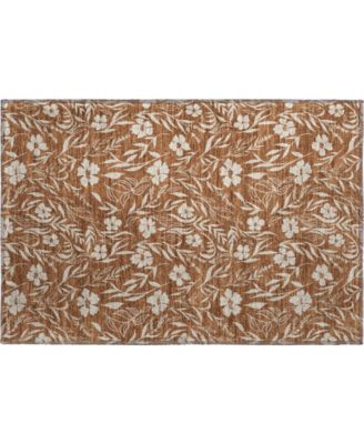 Soft Essentials Machine Washable SE4 1'8"x2'6" Area Rug