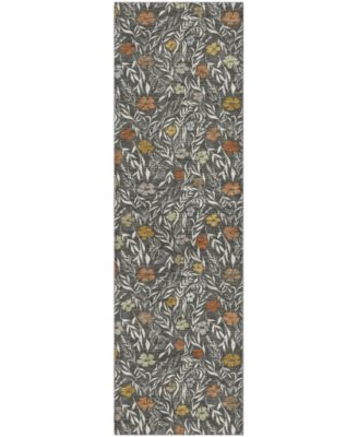 Soft Essentials Machine Washable SE4 2'3"x7'6" Runner Area Rug