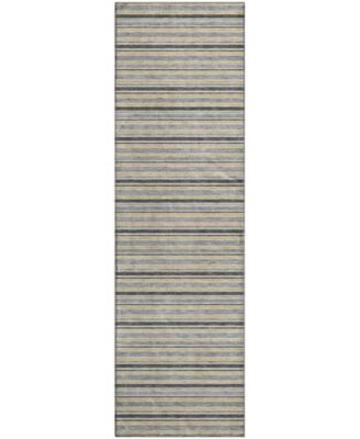 Soft Essentials Machine Washable SE2 2'3"x7'6" Runner Area Rug
