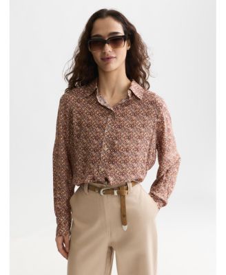 Women's Printed Relaxed Fit Tops and Tees