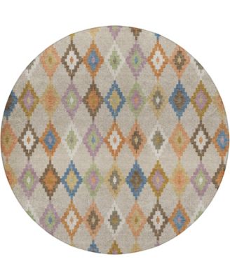 Kenner KN10 8'x8' Round Area Rug