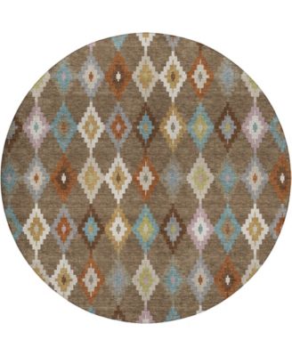 Kenner KN10 8'x8' Round Area Rug