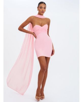 macys pink mini dress Women's Pink Mini Dresses