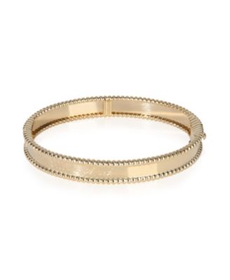 Gold  Perlee Signature Bracelet