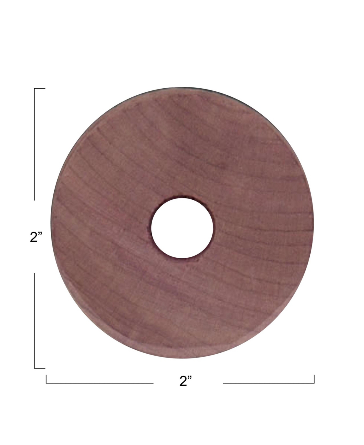 Household Essentials Cedar Fresh Cedar Rings, Pack of 24