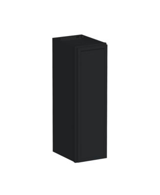 Standard Wall Cabinet (1 Door 2 Shelves), Kitchen Cabinet with Solid Wood Frame, Soft-Close Hinge