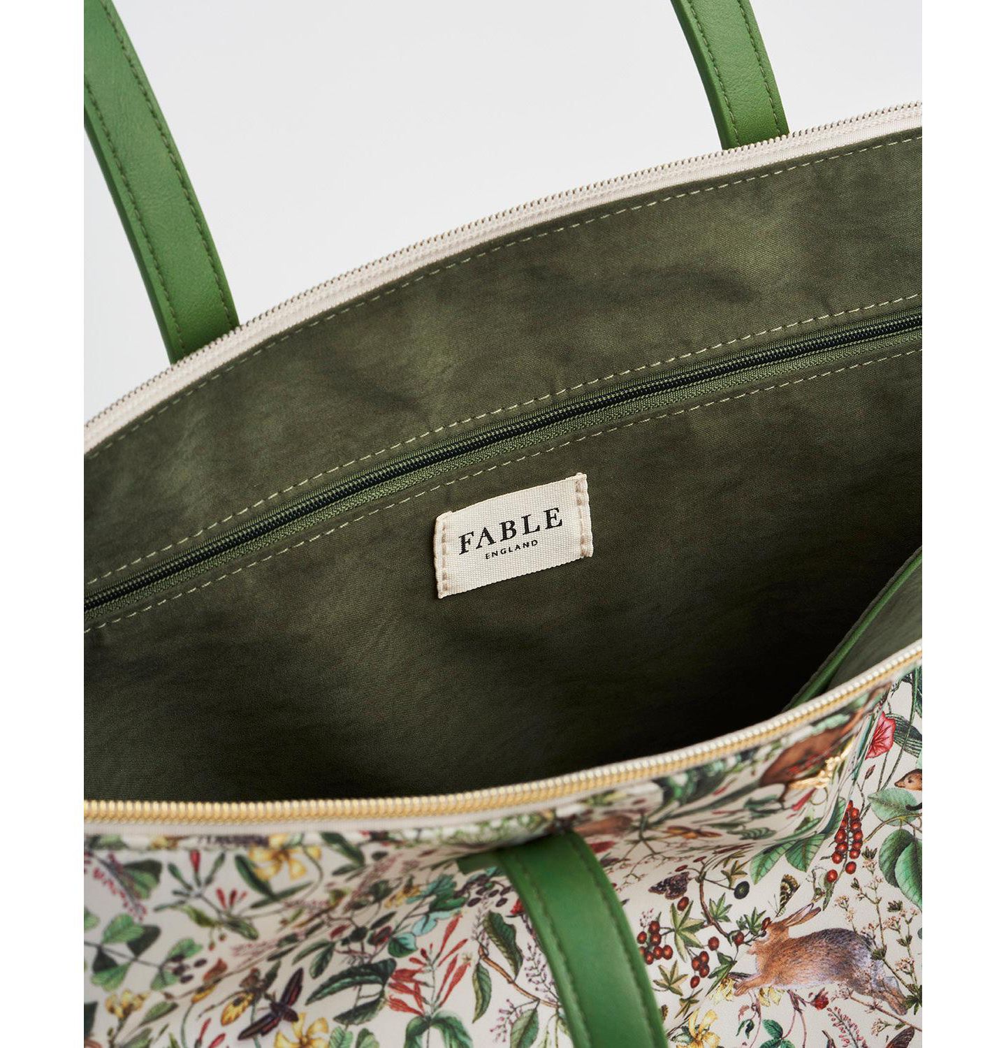 Женская сумка Fable England Cire Garden Floral Printed Grab Tote — фото 4
