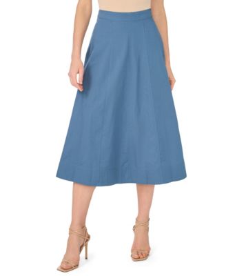 Women's A-Line Midi Skirt