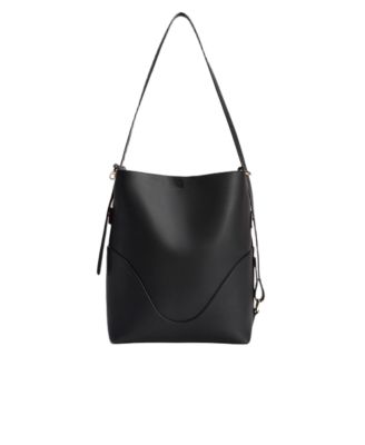 Marina Soft Bucket Leather Bag