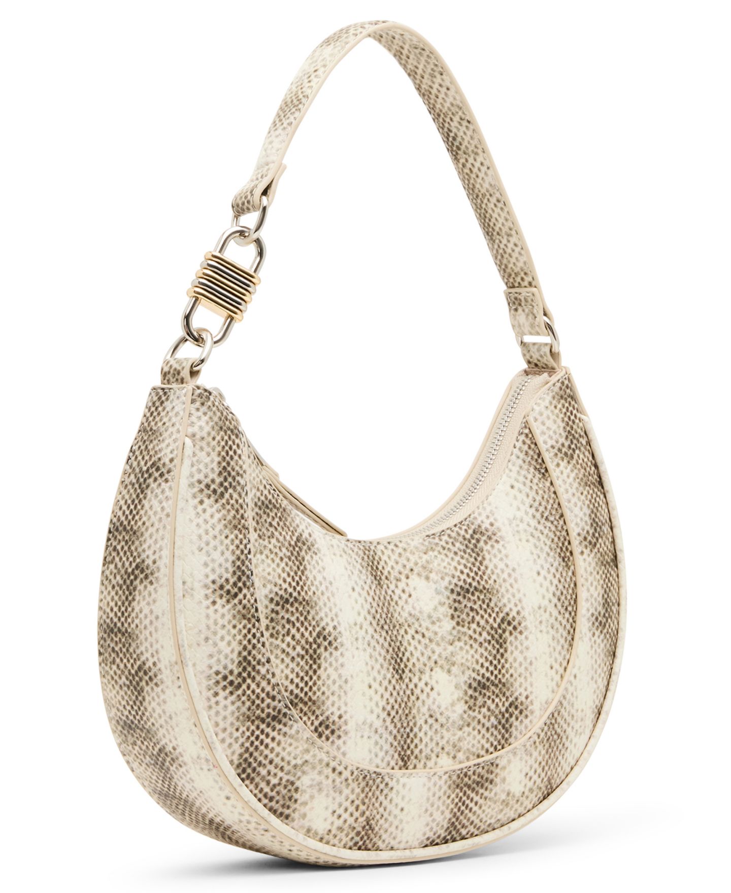 Женская сумка Steve Madden Lohan Small Hobo Handbag, цвет: Костяной разноцветный — фото 3