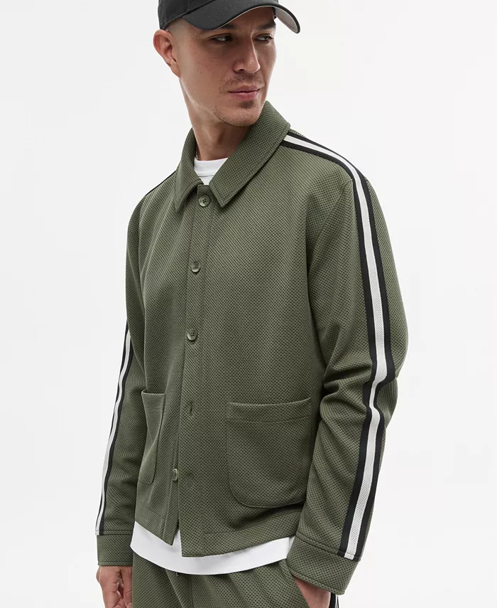 Men's Sport Mesh Striped Jacket - thumbnail 2
