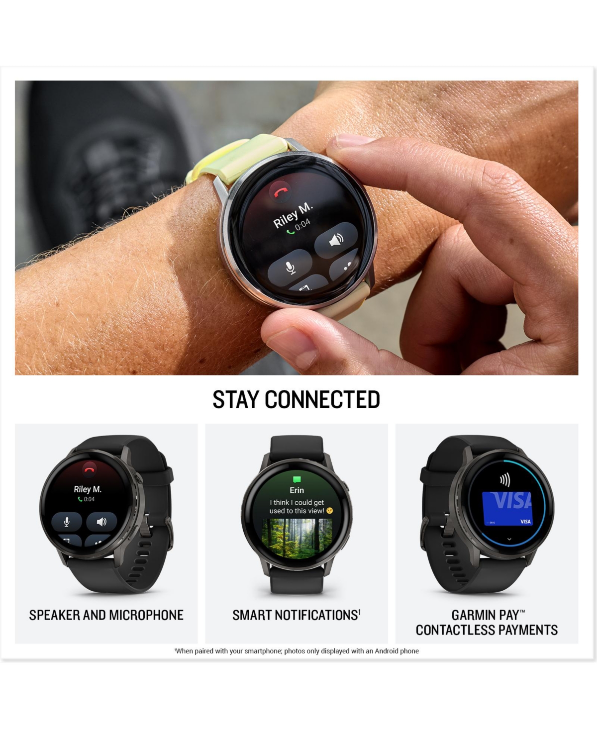 Garmin - Venu 4 Smartwatch 45mm