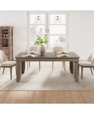 Kitchen Farmhouse Dining Table for Dining Room, Kitchen for 6-8 People