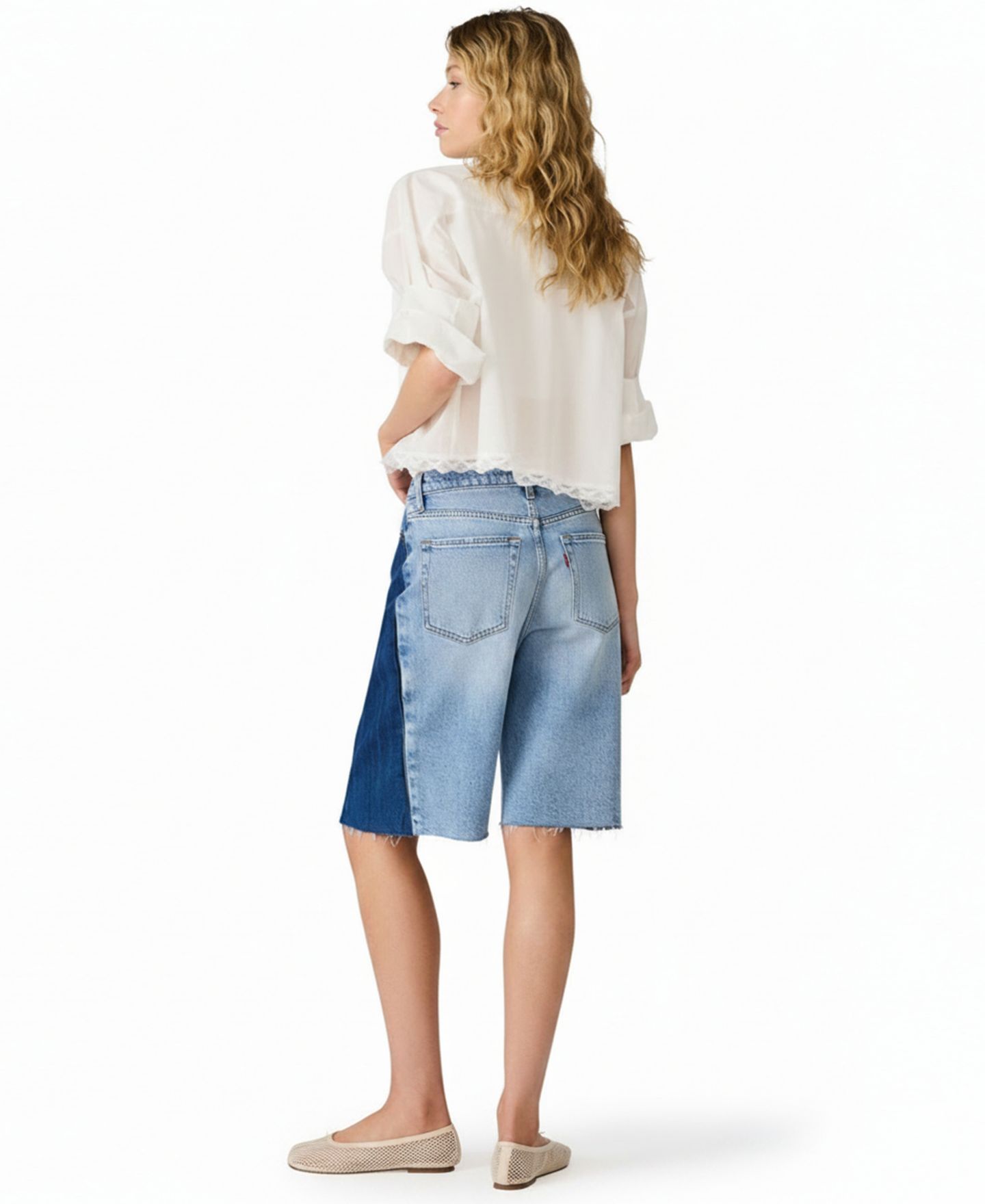 Женские шорты Steve Madden Sutten short, цвет: Синий — фото 5
