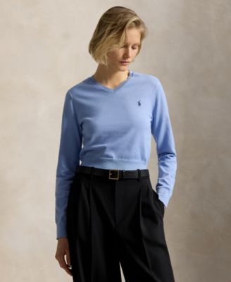 Women's V-Neck Pull-On Sweater