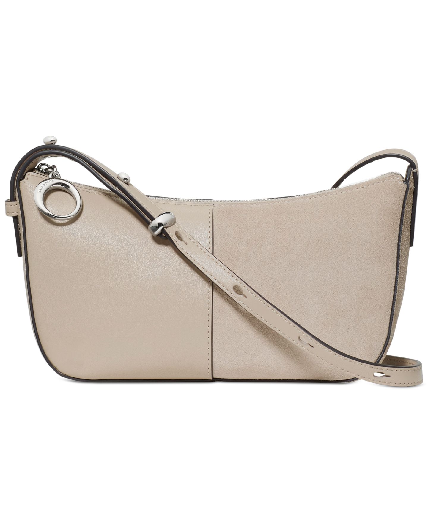 Женская сумка kate spade new york Halo Small Crossbody Handbag, цвет: Молочный — фото 1