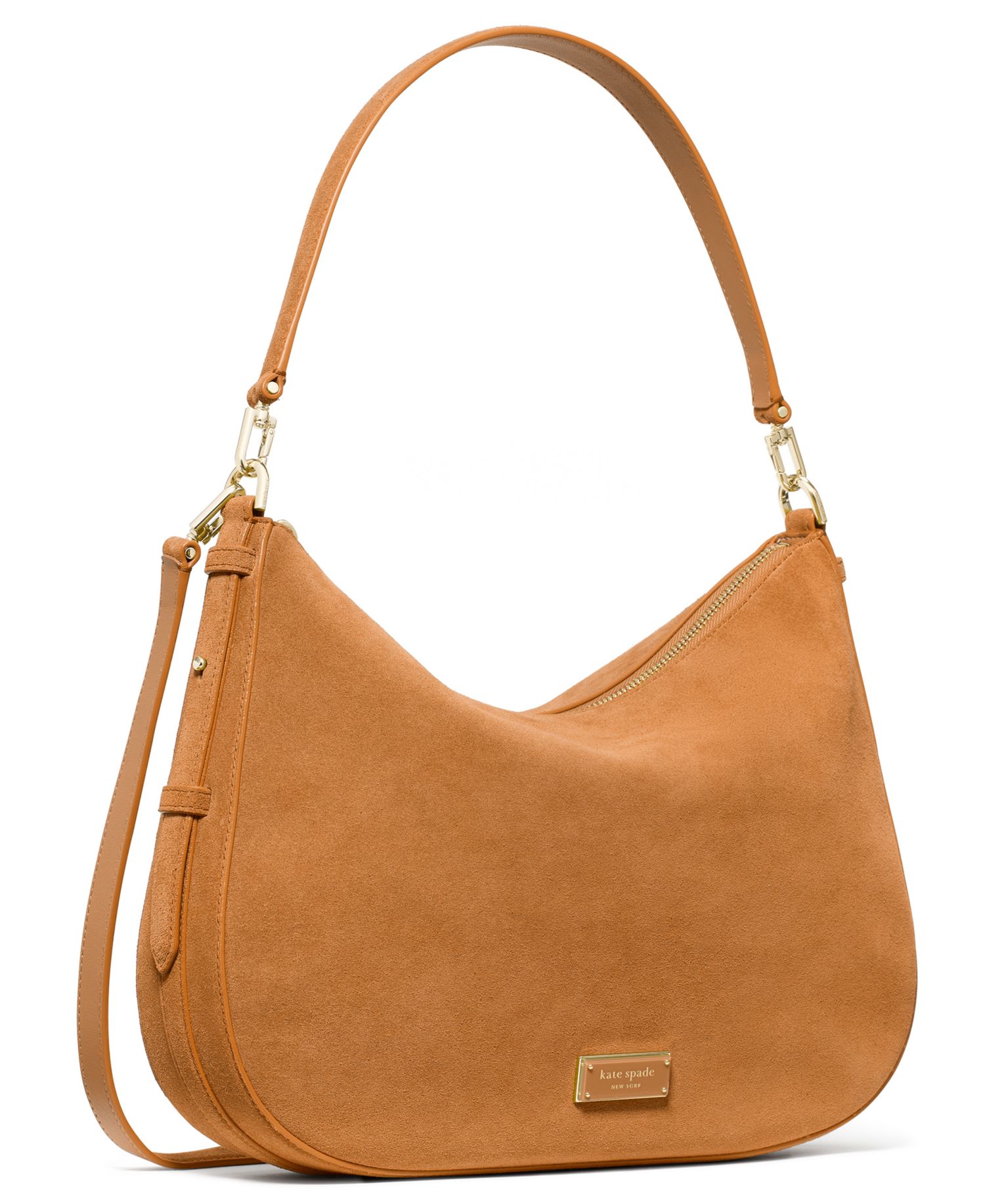 Suede Garden Soil Shoulder Handbag
