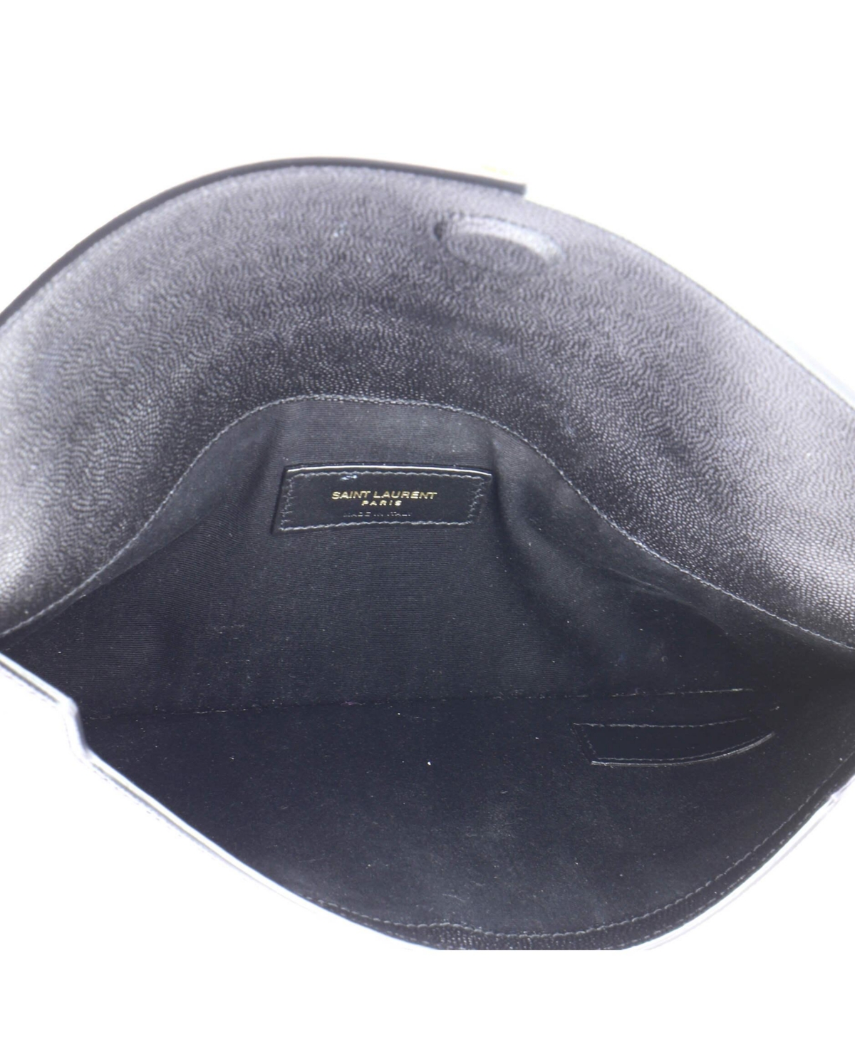 Pre-Owned Saint Laurent Uptown Pouch Leather