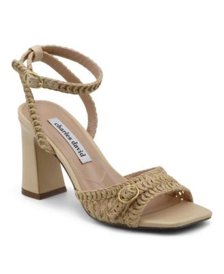 Womens Rival High Block Heel Dress Sandal