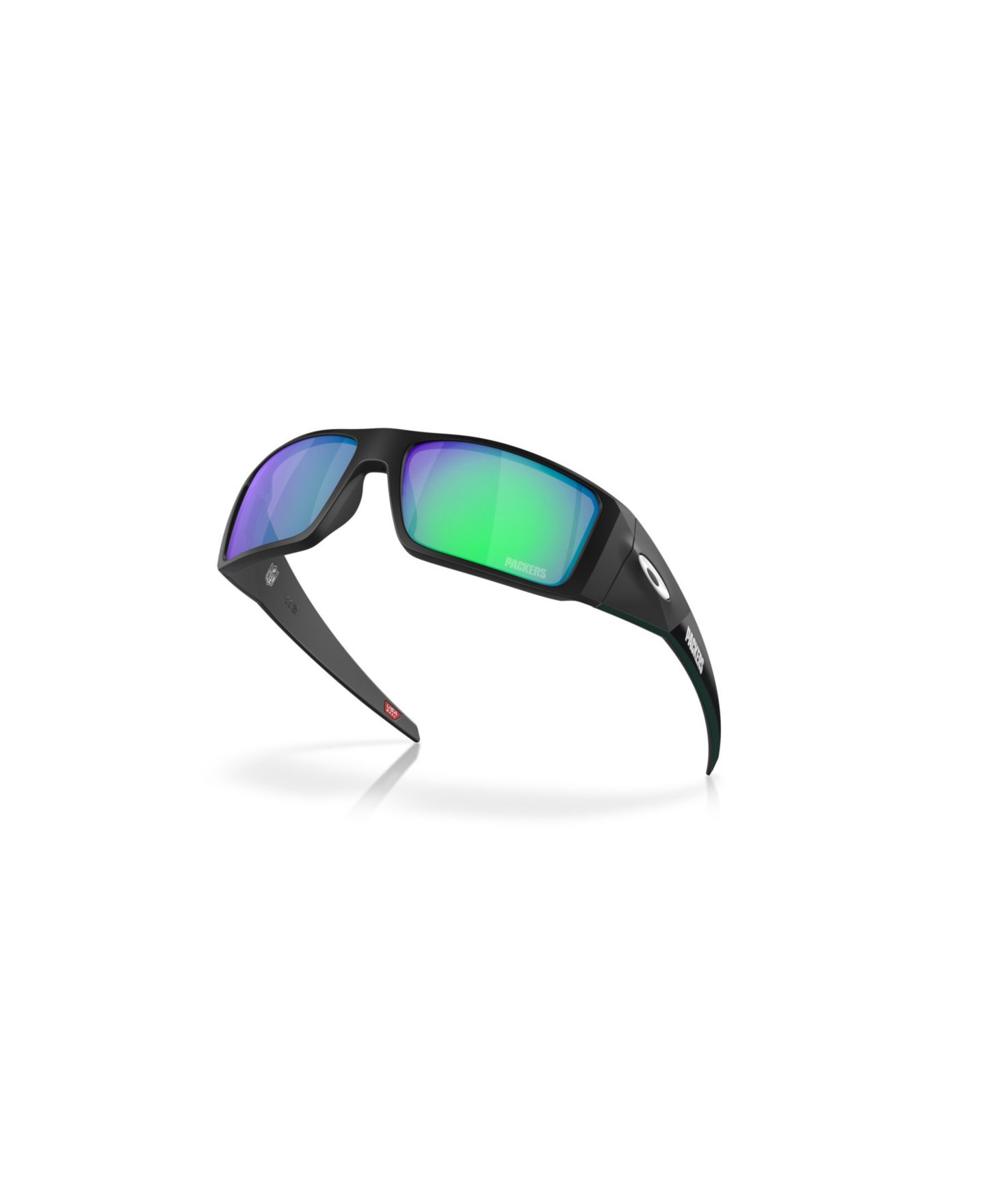 Мужские солнцезащитные очки Oakley Kansas City Chiefs Heliostat Rectangle Sunglasses, OO9231, цвет: Матовый чёрный — фото 5
