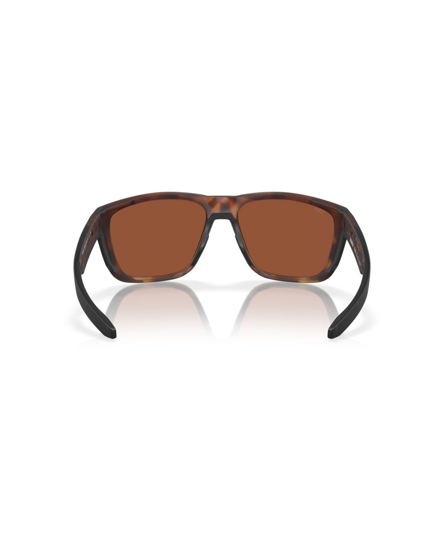Мужские солнцезащитные очки Costa Del Mar Polarized Square Sunglasses, Ferg 6S9002, цвет: Матовый черепаховый — фото 4