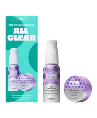 Benefit Cosmetics 2-Piece POREfessional Unplug Pores Care Set - Macy's