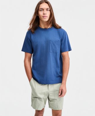 Men's Tonal Stripe Jacquard T-Shirt
