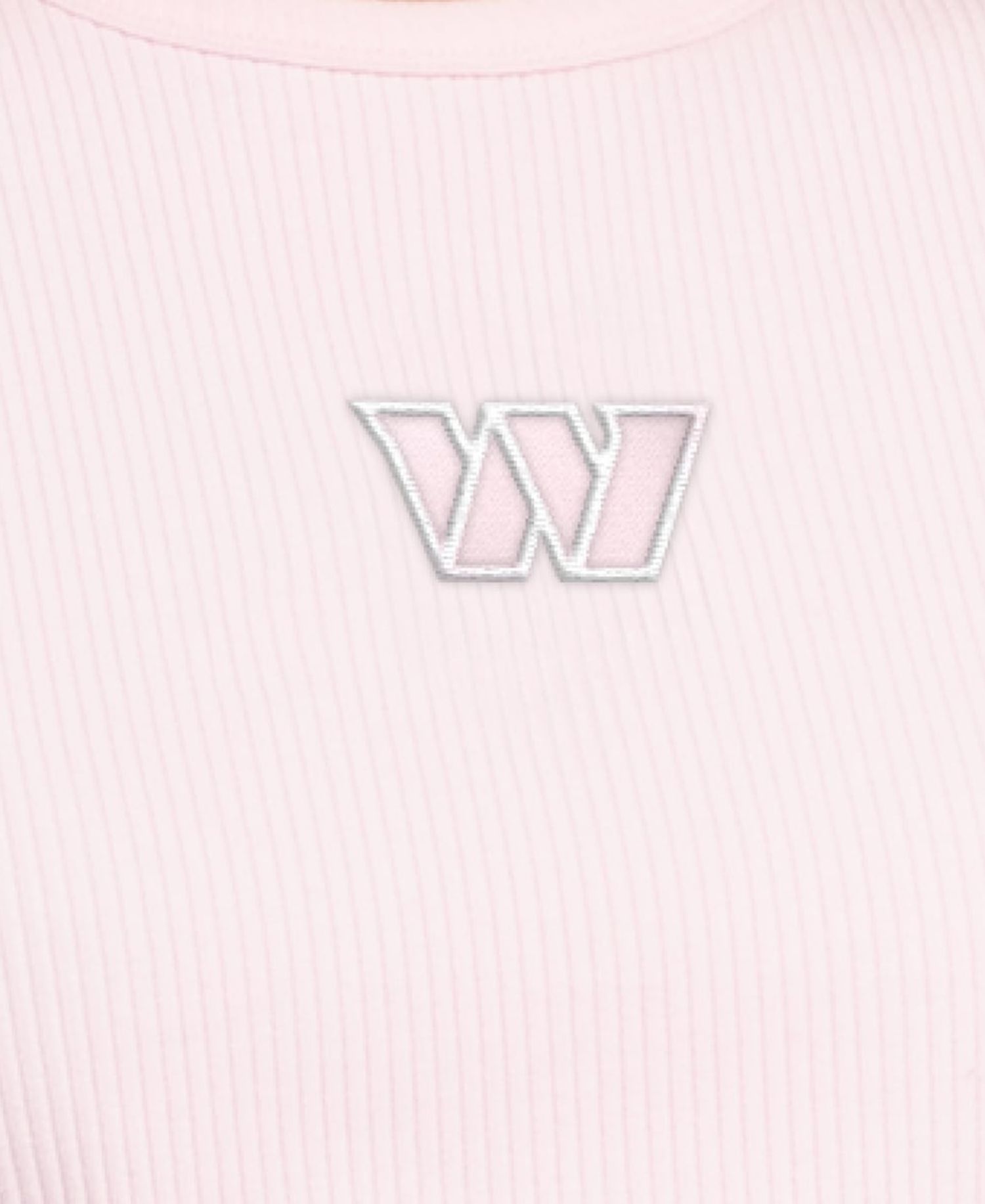 Women's Pastel Pink Washington Commanders Travel Pastels Cropped Tank Top