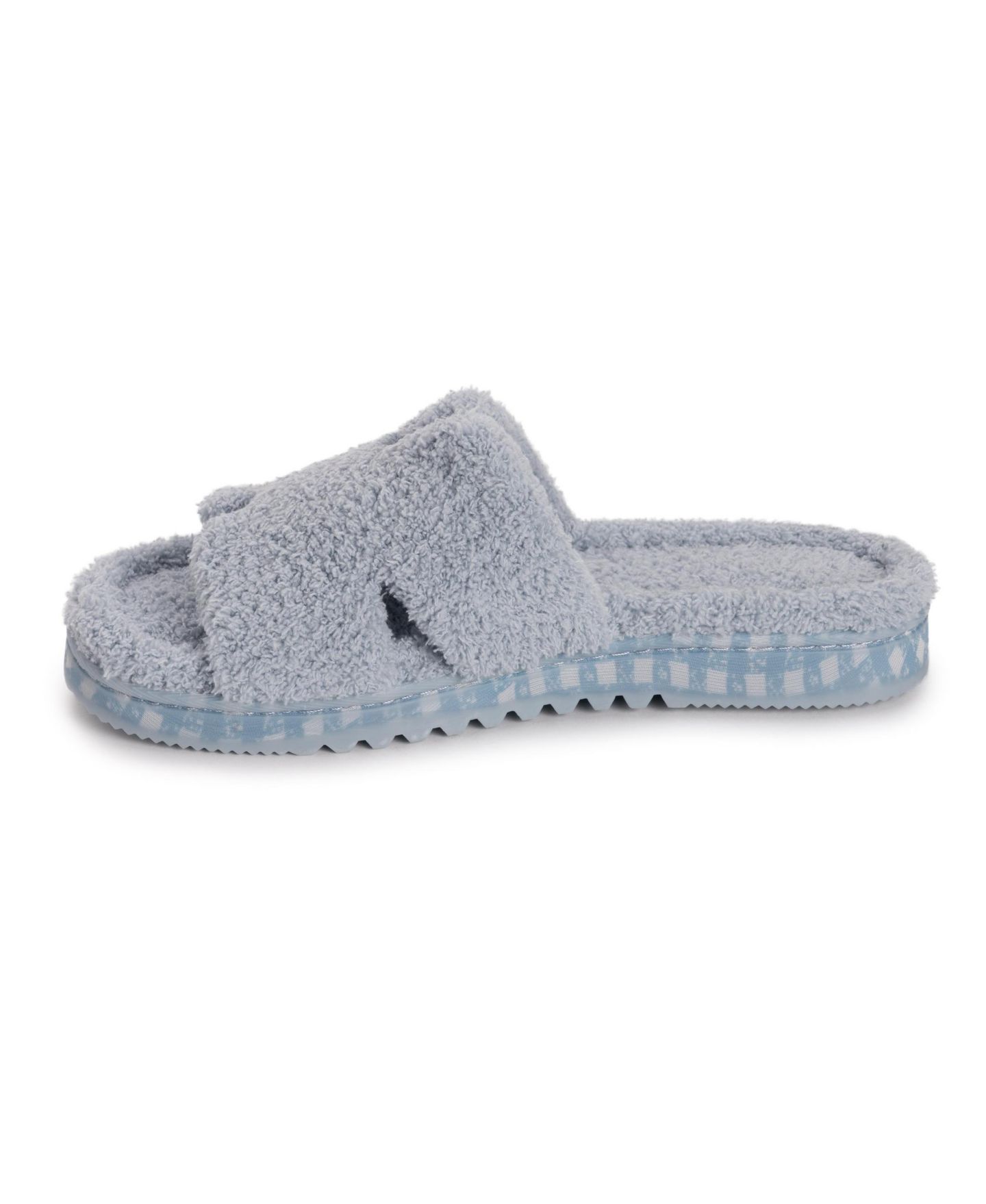 Женские тапочки MUK LUKS Cecilia Slide Slipper, цвет: Синий — фото 7