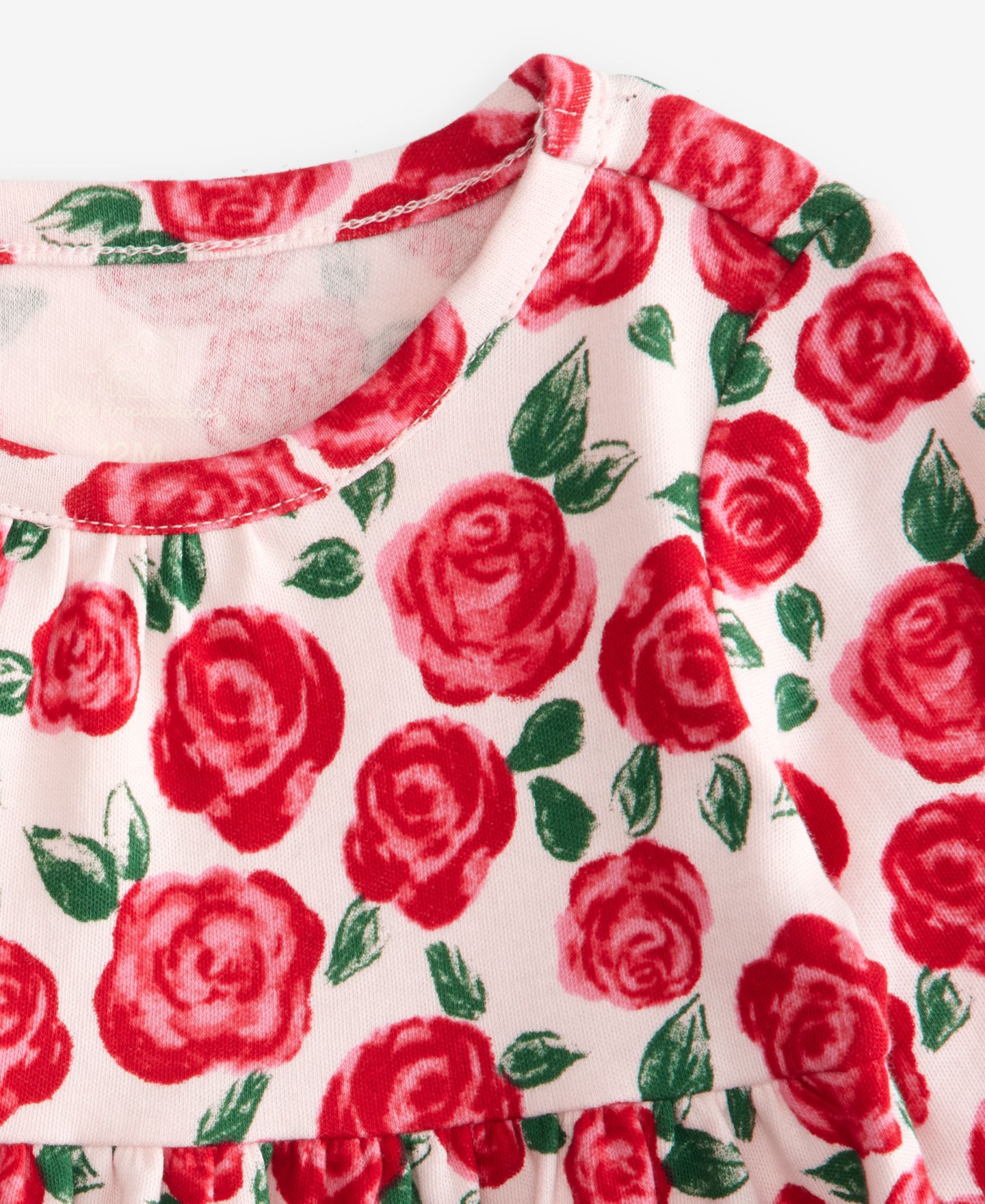 Платье First Impressions Long-Sleeve Rose Dress для девочек-малышей — фото 3