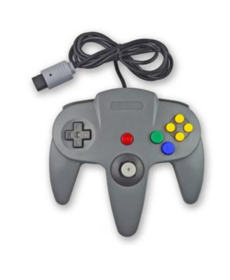 Classic Retro N64 Controller, N64 Wired Joystick Replacement Gamepad Controller for N64 System Video Games Console