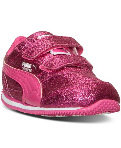 Puma Toddler Girls' Steeple Glitz Casual Sneakers from Finish Line
