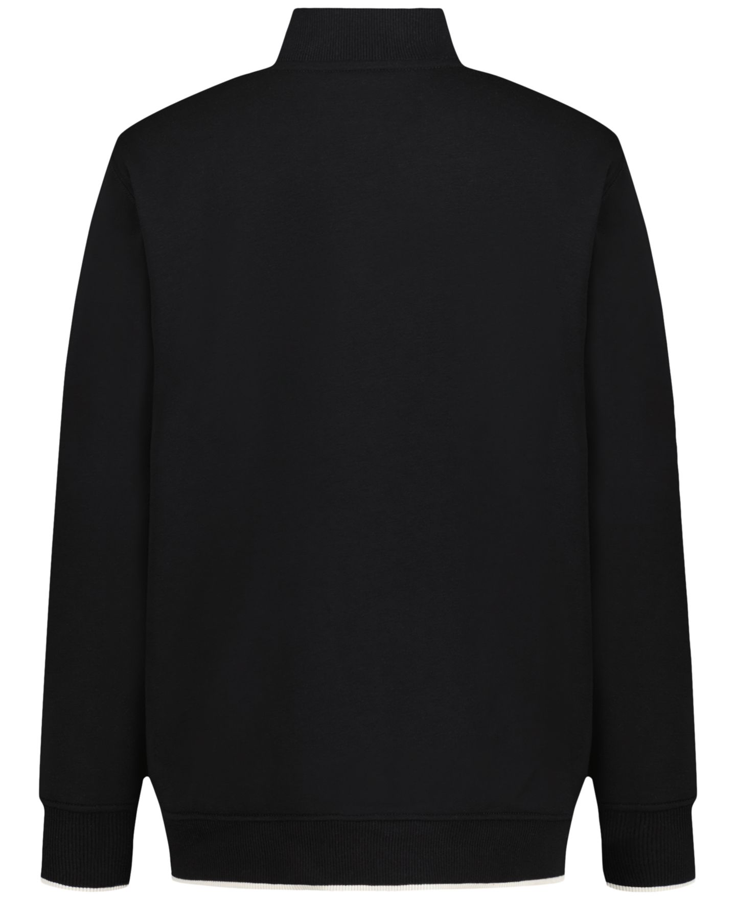 Толстовка Calvin Klein Long-Sleeve Bomber для мальчиков, цвет: Чёрный — фото 6