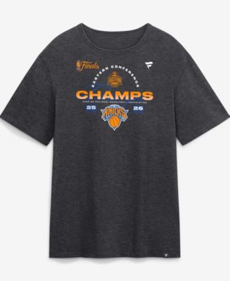 Men's Charcoal New York Knicks 2026 Eastern Conference Champions Roster T-Shirt