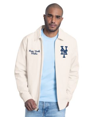 Men's White New York Mets Franchise Lightweight Full-Zip Jacket