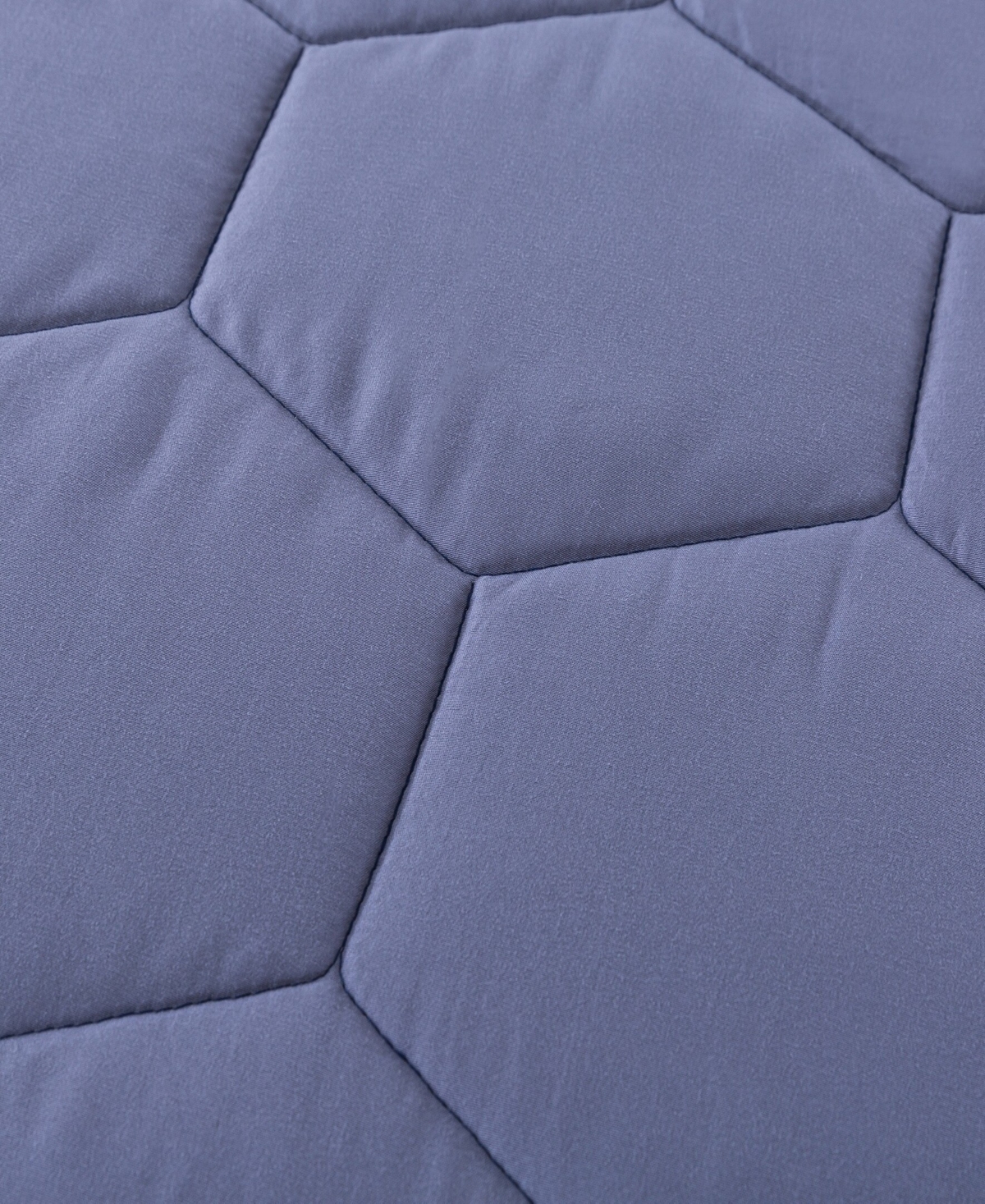 St. James Home Honeycomb Down Alternative Contrast Trim Blanket