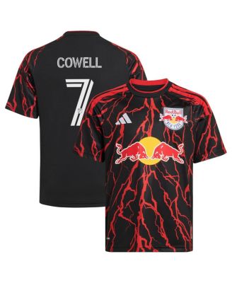Big Boys and Girls Cade Cowell Black New York Red Bulls 2026 The Rooted Kit Replica Jersey