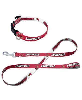 Louisville Cardinals Pet Leash and Collar Set