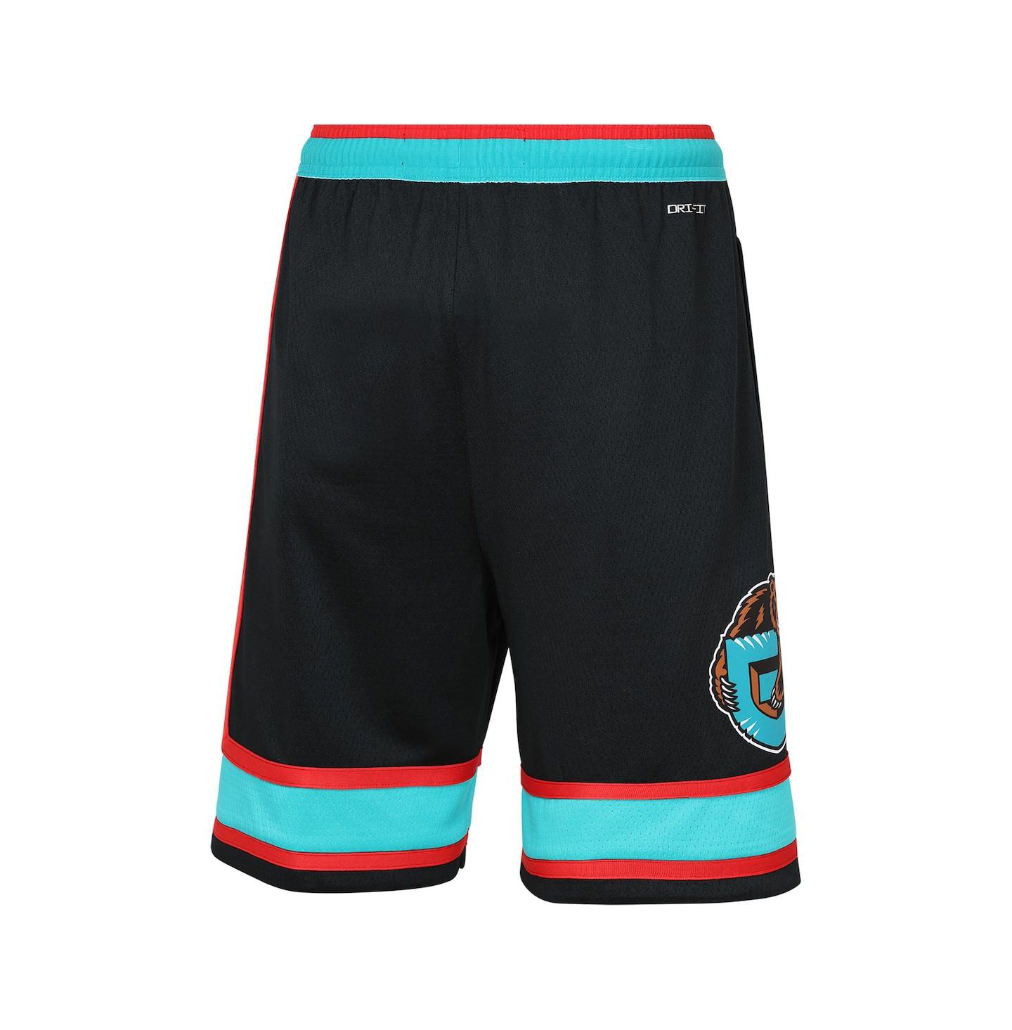 Детские шорты Nike Black Memphis Grizzlies Hardwood Classics Dri-FIT Swingman — фото 3