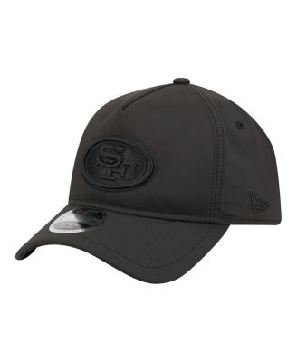 Men's Black San Francisco 49ers Apex 9FORTY Adjustable Hat