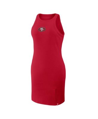 san francisco 49ers jersey dress San Francisco 49ers Flower Pattern Women's Summer Beach Sling Dress