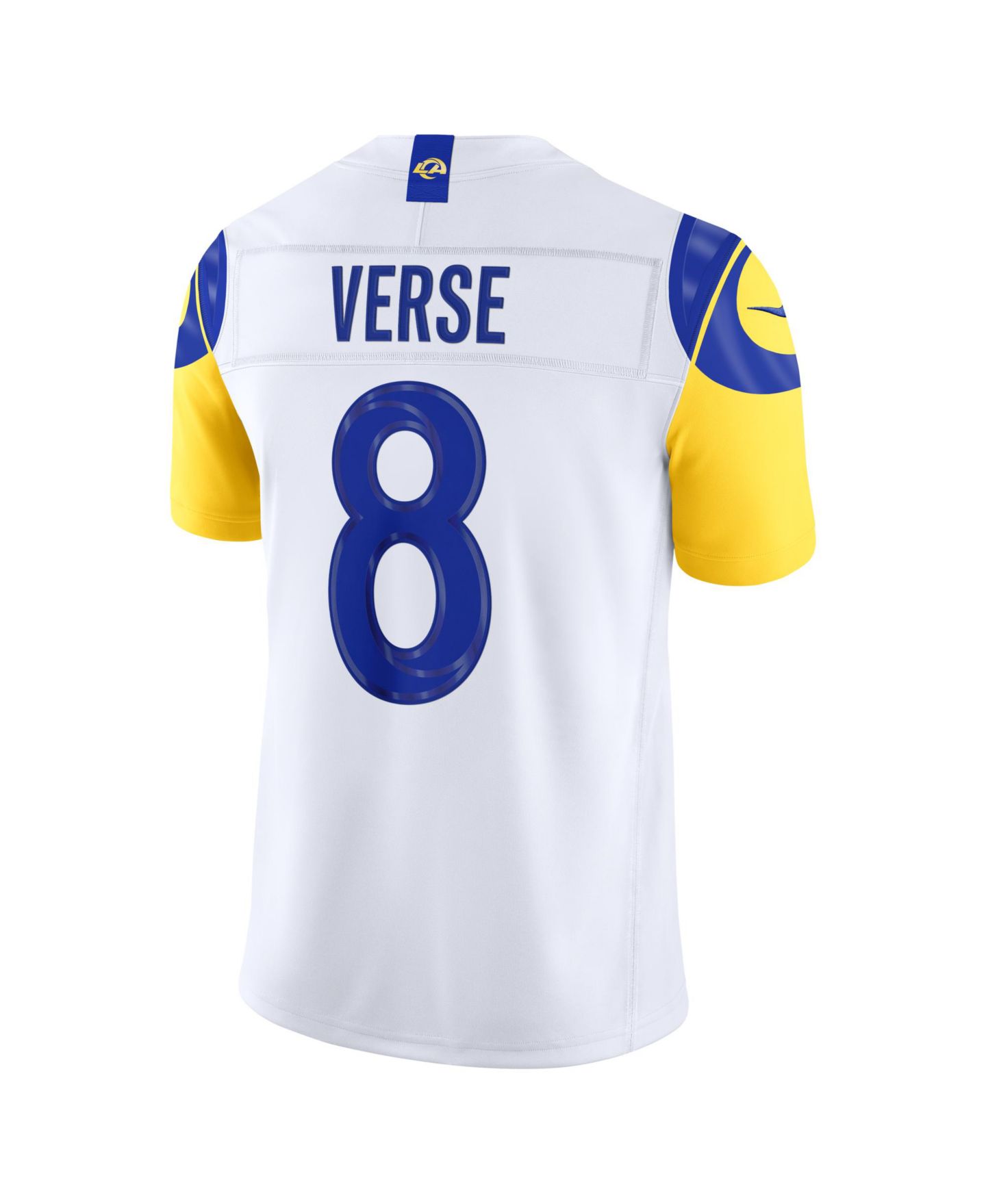 Мужской топ Nike Jared Verse White Los Angeles Rams Vapor F.U.S.E. Sewn Down Limited Jersey — фото 3