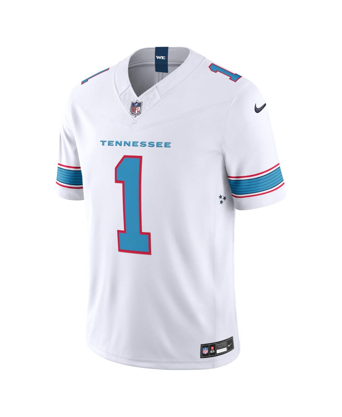 Nike Men's Cameron Ward White Tennessee Titans Vapor F.u.s.e. Sewn Down Limited Jersey