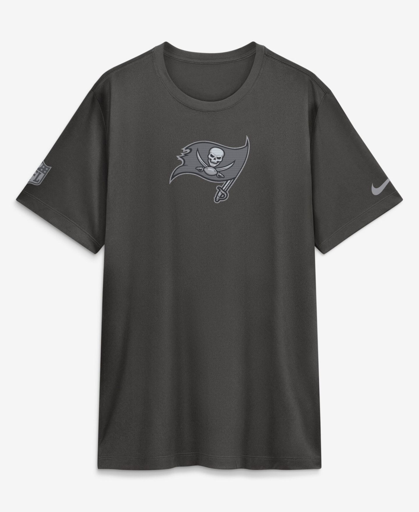 Мужская футболка Nike Pewter Tampa Bay Buccaneers Sideline Lead The Charge Legend Dri-FIT — фото 2