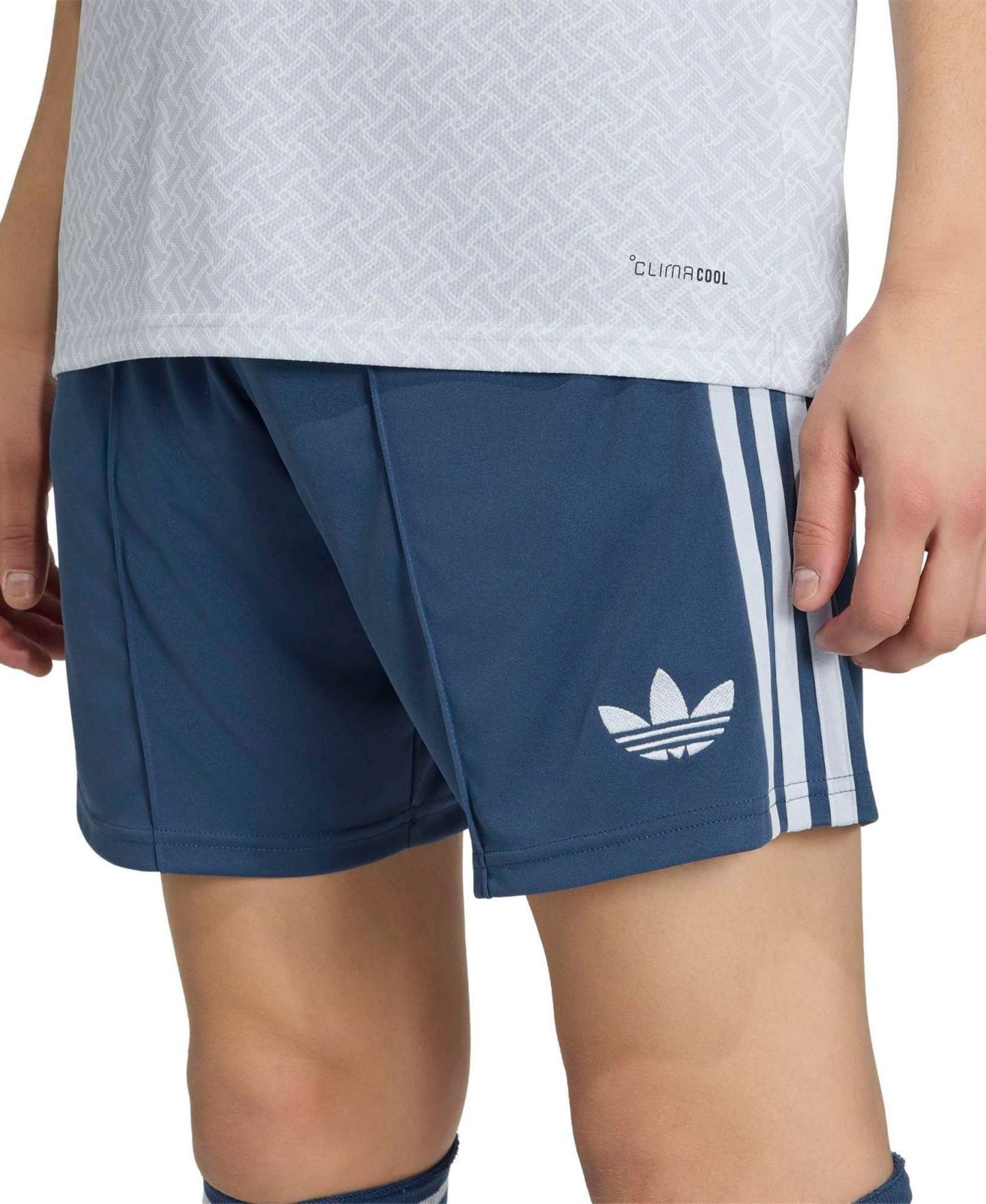 Мужские шорты adidas сборной Italy 2026, выездная реплика, Blue — фото 4