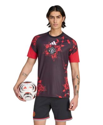Men's Black Manchester United Home 2026/27 Pre-Match Jersey