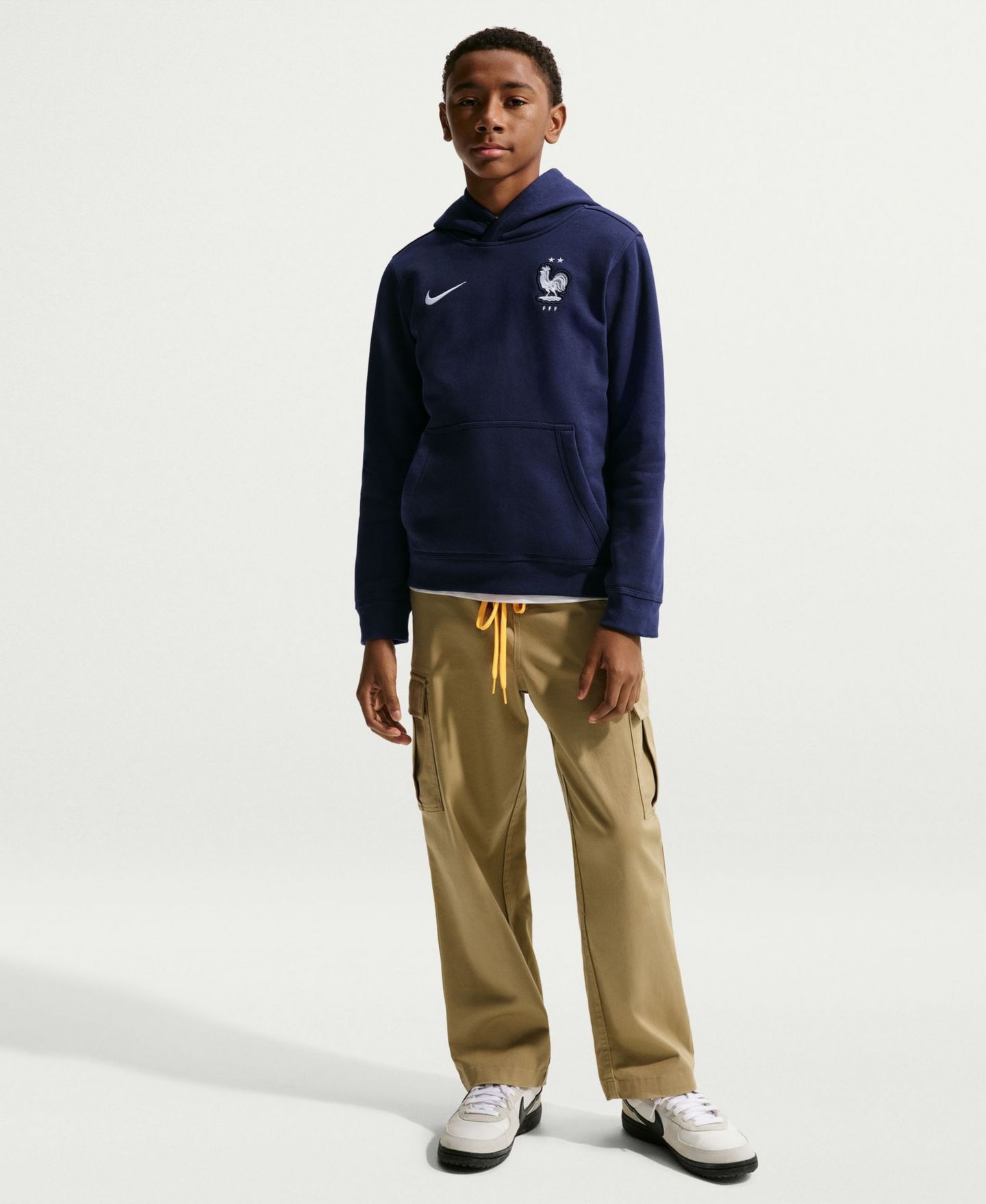 Детское худи Nike Blue France National Team Club — фото 1
